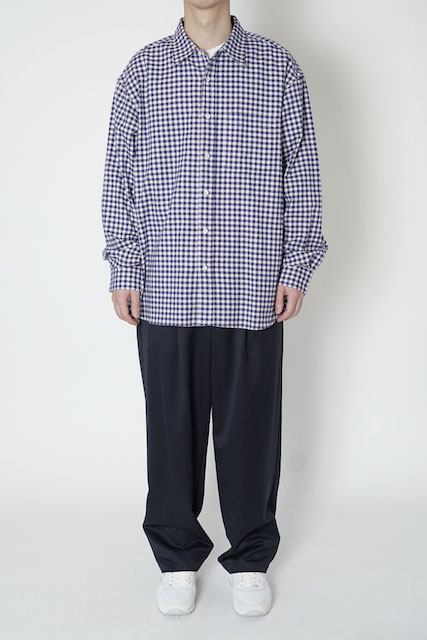 UNIVERSAL PRODUCTS T.M. L/S BLOCK CHECK SHIRT｜ジャッカロープ ...
